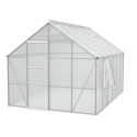 Serre de jardin Meridian1 9,9m² en aluminium anodisé et polycarbonate 4mm – Vitavia