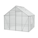 Serre de jardin Meridian1 6,7m² en aluminium anodisé et polycarbonate 6mm – Vitavia
