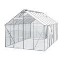Serre de jardin Meridian1 11,5m² en aluminium anodisé et verre de sécurité 3mm – Vitavia