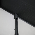 Abri de jardin en résine brossée DOCKER 1,24m² skylight + plancher - Jobu