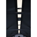 Abri de jardin en résine brossée DOCKER 1,24m² skylight + plancher - Jobu