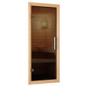 Sauna traditionnel d'angle SIIRIN - poêle Easy Bio 9000W - couronne - KARIBU