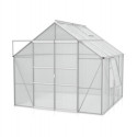 Serre de jardin Meridian2 6,7m² en aluminium anodisé et polycarbonate 6mm – Vitavia