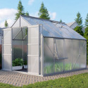 Serre de jardin Meridian2 8,3m² en aluminium anodisé et polycarbonate 6mm – Vitavia