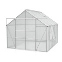 Serre de jardin Meridian2 8,3m² en aluminium anodisé et polycarbonate 6mm – Vitavia