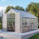 Serre de jardin Meridian2 9,9m² en aluminium anodisé et polycarbonate 6mm – Vitavia