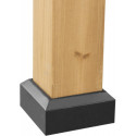 Tonnelle de jardin Pirin 336x336cm en bois massif, acier et polycarbonate - Sunjoy