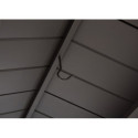 Tonnelle pour barbecue Aspe 244x152cm en acier thermolaqué noir - Sunjoy