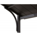 Tonnelle pour barbecue Aspe 244x152cm en acier thermolaqué noir - Sunjoy