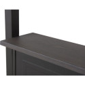 Tonnelle pour barbecue Aspe 244x152cm en acier thermolaqué noir - Sunjoy