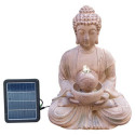 Fontaine solaire Bouddha kit complet avec panneau et pompe - Art-Pond