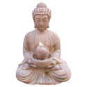 Fontaine solaire Bouddha kit complet avec panneau et pompe - Art-Pond