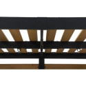 Pergola Marao 313x191cm en bois massif et acier thermolaqué noir - Sunjoy	