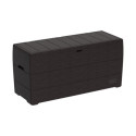 Coffre de rangement en résine marron 270L Durabox – DURAMAX