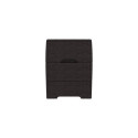 Coffre de rangement en résine marron 270L Durabox – DURAMAX