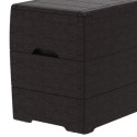 Coffre de rangement en résine marron 270L Durabox – DURAMAX