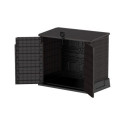 Armoire de rangement en résine marron 850L StoreAway – DURAMAX