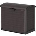 Armoire de rangement en résine marron 1200L StoreAway – DURAMAX
