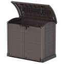 Armoire de rangement en résine marron 1200L StoreAway – DURAMAX