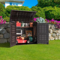 Armoire de rangement en résine marron 1200L StoreAway – DURAMAX