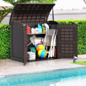 Armoire de rangement en résine marron 1200L StoreAway – DURAMAX