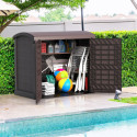 Armoire de rangement en résine marron 1200L StoreAway – DURAMAX