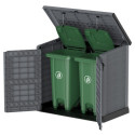 Armoire de rangement en résine gris - toit plat - 1200L StoreAway – DURAMAX