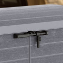 Armoire de rangement en résine gris - toit plat - 1200L StoreAway – DURAMAX
