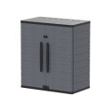 Armoire de rangement en résine gris - H.90cm – DURAMAX