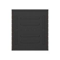 Armoire de rangement en résine marron - H.90cm – DURAMAX