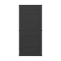 Armoire de rangement en résine gris - H.178cm – DURAMAX