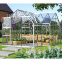 Serre de jardin orangerie Sirius 13m² en aluminium anodisé et vitrage en verre - Vitavia