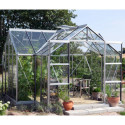Serre de jardin orangerie Sirius 13m² en aluminium anodisé et vitrage en verre - Vitavia