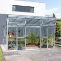 Serre Aphrodite 11,5m² en aluminium anodisé et vitrage combiné - Vitavia