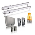 Kit motorisation portail battant vérins SGS Essential 250kg max 2.5m vantail Somfy - Avec télécommandes et sécurité