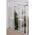 Kit de porte supplémentaire en alu anodisé pour les serres de jardin Athena - Vitavia
