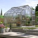 Serre de jardin Jupiter 8,3m² en alu anodisé et polycarbonate 4mm - Vitavia