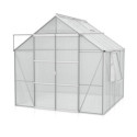 Serre de jardin Jupiter 6,7m² en alu anodisé et polycarbonate 6mm - Vitavia