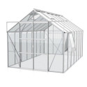 Serre de jardin Jupiter 11,5m² en alu anodisé et verre de sécurité 3mm - Vitavia