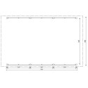 Carport en bois traité et teinté 17m² avec parois latérales + toit polycarbonate 6mm - Gardy Shelter