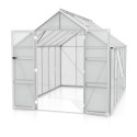 Serre de jardin Olymp 9,9m² en alu anodisé et polycarbonate 4mm - Vitavia