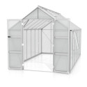 Serre de jardin Olymp 11,5m² en alu anodisé et polycarbonate 6mm - Vitavia