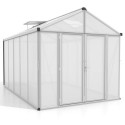 Serre de jardin Zeus Comfort 10m² en alu anodisé et polycarbonate 10mm - Vitavia