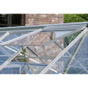 Serre de jardin Uranus 9,9m² en alu anodisé et verre de sécurité 3mm - Vitavia