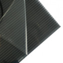 Pack de 3 plaques de polycarbonate de remplacement - ep. 6mm gris longueur 360,8cm
