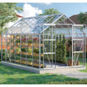 Serre de jardin Uranus 11,5m² en alu anodisé et verre de sécurité 3mm - Vitavia