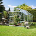 Serre de jardin Uranus 11,5m² en alu anodisé et verre de sécurité 3mm - Vitavia