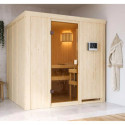 Sauna traditionnel Tromsö - poêle 9KW ctrl externe - Karibu