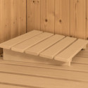 Sauna traditionnel d'angle BODO - poêle Easy Bio 9000W - Karibu