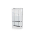 Mini-serre Polis 0,35m² en alu anodisé et verre ESG 3mm – fondation en acier – Vitavia